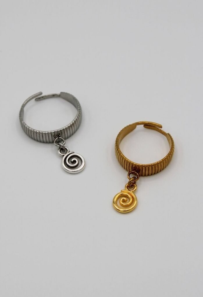 ANILLO ORBIS PLATEADO