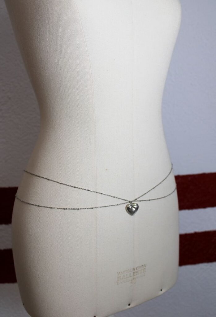 CINTURÓN DÍADA EROS PLATEADO