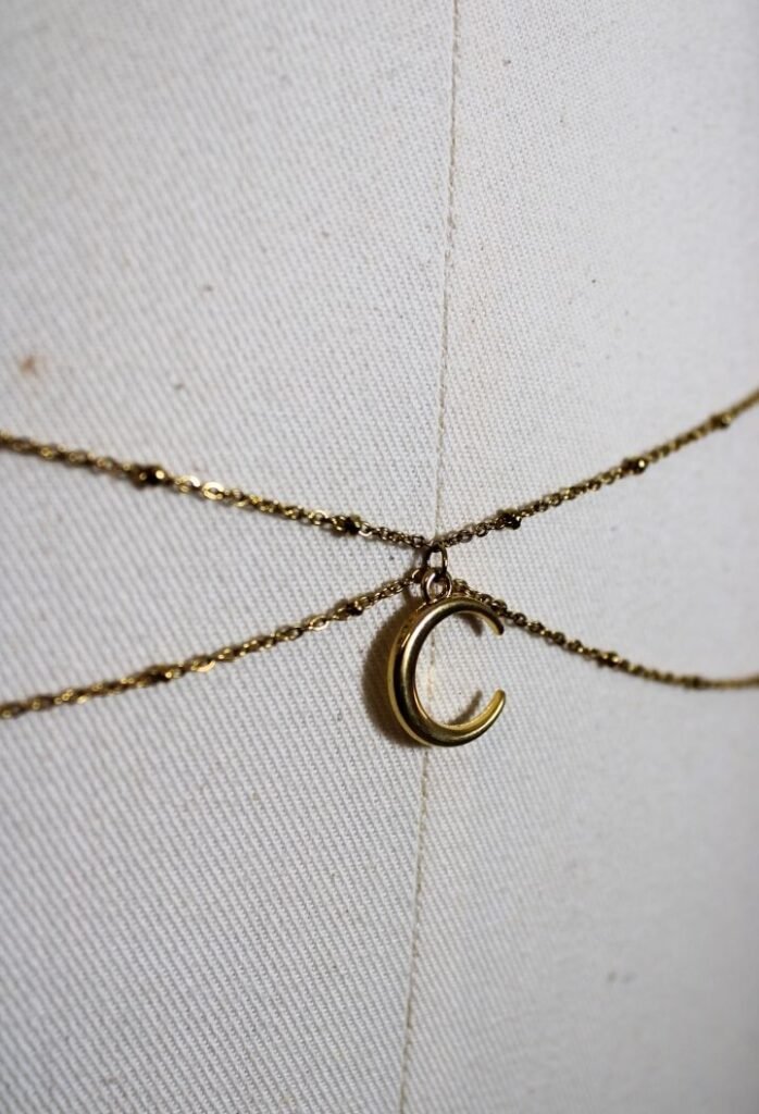 CINTURÓN DÍADA SELENE DORADO