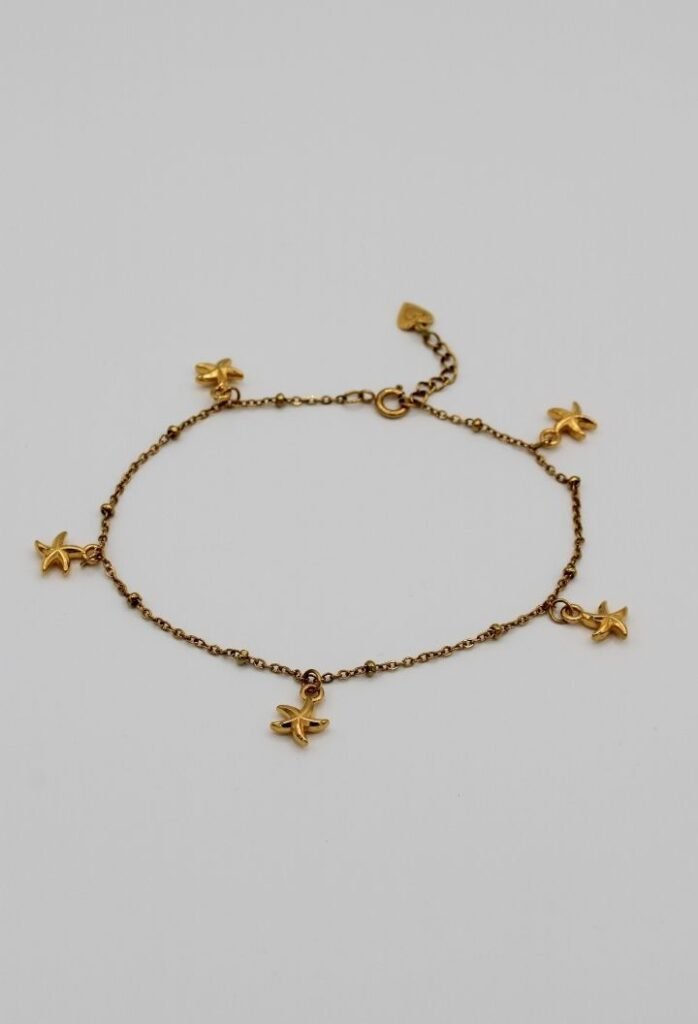 TOBILLERA NEREIDA DORADA