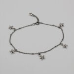 TOBILLERA NEREIDA PLATEADA