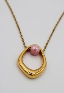 COLGANTE SPHÈRE ROSE